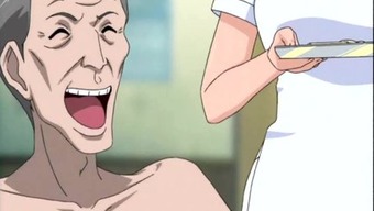 Hentai nurse gets fingered and fucked