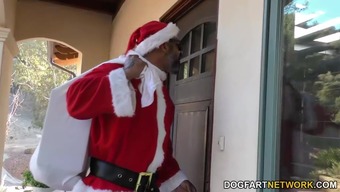 Bad Santa Shane Diesel fucks Tanner Mayes