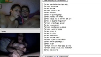 Latin couple on webcam!