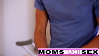 Moms teach sex with step sons cock and teen girlfriend