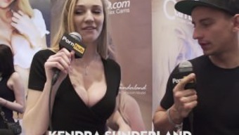 VITALY ZD AT AVN 2016 WITH JANICE GRIFFITH AND KENDRA SUNDERLAND INTERVIEWS
