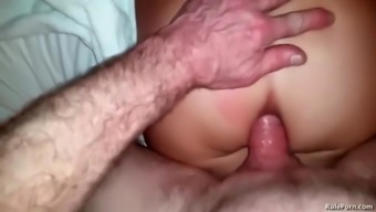 Wife fucked in her tight asshole