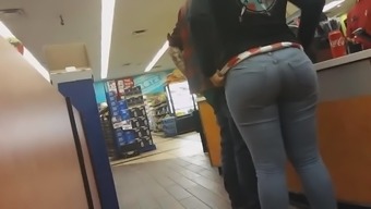 Candid ass #2 (rotated)