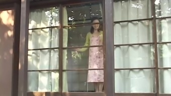 Peaceful anal lovely Japanese mom
