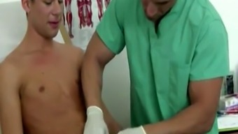 Buff naked male physical exam video and nice gay doctor