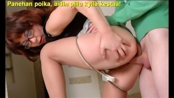 Slideshow with Finnish Captions: Mom Gloria 4