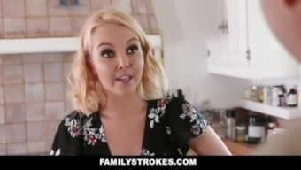 FamilyStrokes - Smoking Hot Mom Bails Out Son To Fuck