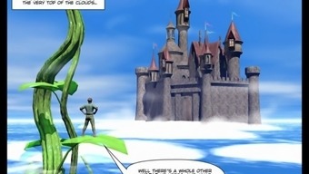 Jack and the Beanstalk 3dgay cartoon comic gay famous fairy tale