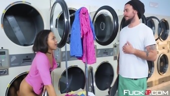 Adrian Maya And Xianna Hill In Laundry Day