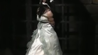 Japanese Bride in Bondage Dungeon
