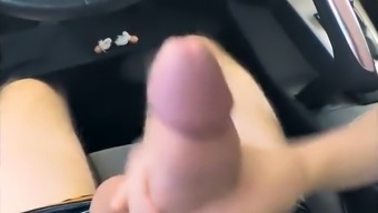 Stranger Suck and Jerk my Dick in a Car