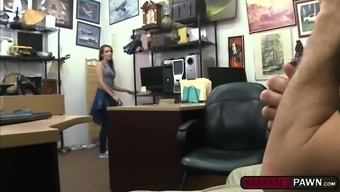 Naomi Alice ends up fucking in the office