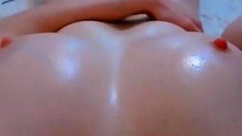 Big natural boobs hard pink nipples