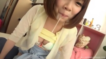 Amazing Moriho Sana likes to suck a dick more than anything else