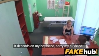 Fake Hospital Doctor brings feeling back to pussy with hard fucking