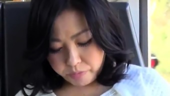 Voluptuous Japanese wife gets pounded the way she loves it
