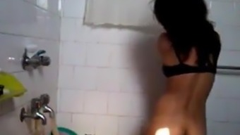 Desi chick making a teasing video for her guy