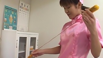 Natural breasts nurse Shino Isshiki enjoys getting fucked deep