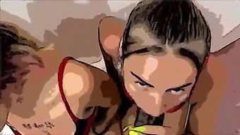 The Hoedashians BBC Facial POV (Cartoon Porno)