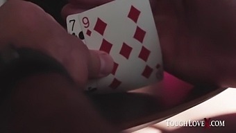 TOUGHLOVEX Naughty strip poker fun with Lily Glee
