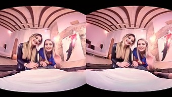 Sienna Day & Anna Polina in Superheroes Premiere II - VirtualRealPorn