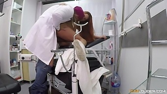 Horny bitch Gala Brown is nailed by aroused doctor Nick Moreno