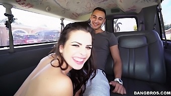 Amazing fucking in back of the van with horny Latina Keisha Grey
