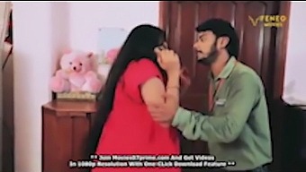 Indian chubby bhabhi forcefully fucked by client