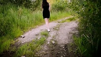 Tracked a Sexy Teenager and did not regret Walking Naked in an Abandoned Public Piss