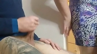 the saleswoman helps to masturbate in the fitting room #4