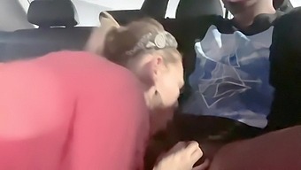 Blonde Teen Cheats On Bf Fucks Bbc In Her Car Publicly In Parking Deck While Her Man Waits Inside!