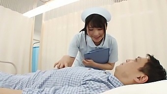 Doctor's orders: Asian nurse gives patient the right treatment