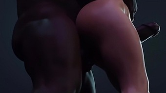 Compilation how Tifa Lockhart from FF7 got enormous penises in her vulva and anal.