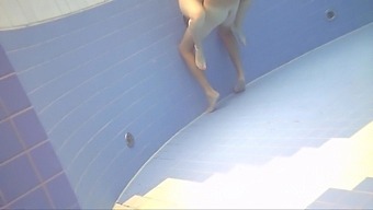 Amateur Pool Fun with Nudist Twist