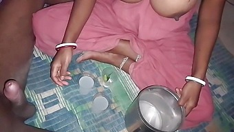 Big tits and ass play in Indian home movie