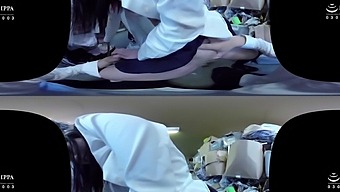 Teen 18+ Hinata Suzumori shows off her panties and stockings in homemade video