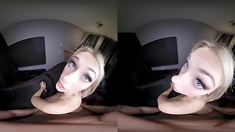 Blowjob and Creampie: A Close-Up View of a Blonde's Pleasure