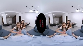 VirtualRealPorn's latest 3some video