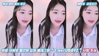 Korean amateur's deepthroat and cumshot on webcam