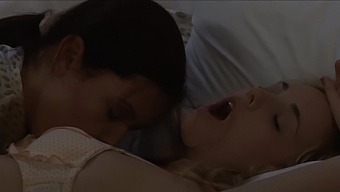 Magdalene St. Michaels licks and fucks Sara Jaymes in a kinky lesbian encounter