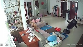 Asian wife's private life exposed through hidden camera in HD